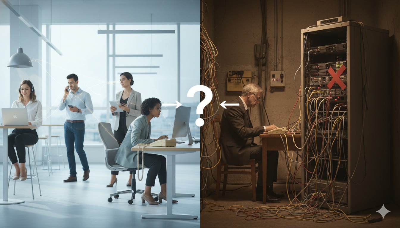 VoIP vs traditional phone system